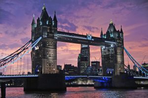 Tower Bridge: most photographed places in the world